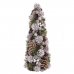 Χριστουγεννιάτικο δέντρο Λευκό Χρυσό Πλαστική ύλη Foam Ανανάδες 19 x 19 x 48,5 cm