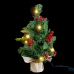 Vánoční stromeček Vícebarevný PVC Kov 20 x 20 x 40 cm