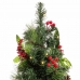 Albero di Natale Multicolore PVC Metallo 20 x 20 x 40 cm