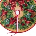 Faldón de árbol de Navidad Poliéster 130 x 130 cm