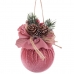 Ёлочные шарики Разноцветный Розовый вельвет Foam 6 x 6 x 6 cm (8 штук)