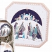 Bombki świąteczne Wielokolorowy Polyfoam 3 Królowie 7,5 x 7,5 x 7,5 cm (5 Sztuk)