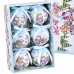 Christmas Baubles Multicolour Polyfoam Snow Doll 7,5 x 7,5 x 7,5 cm (6 Units)