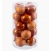 Коледни топки Мед Пластмаса 6 x 6 x 6 cm (20 броя)