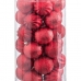 Bombki świąteczne Czerwony Plastikowy 6 x 6 x 6 cm (30 Sztuk)