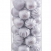 Bolas de Natal Prateado Plástico 6 x 6 x 6 cm (30 Unidades)