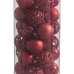 Vianočné gule Červená Plastické 5 x 5 x 5 cm (30 kusov)