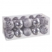 Globuri de Crăciun Argintiu Plastic 5 x 5 x 5 cm (20 Unități)