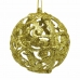 Vianočné gule Zlat Plastika 6 x 6 x 6 cm (12 kosov)