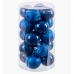 Коледни топки Син Пластмаса 6 x 6 x 6 cm (20 броя)