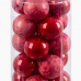 Boules de Noël Rouge Plastique 6 x 6 x 6 cm (20 Unités)