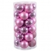 Ёлочные шарики Розовый Пластик 6 x 6 x 6 cm (30 штук)