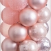 Bolas de Natal Cor de Rosa Plástico 6 x 6 x 6 cm (40 Unidades)