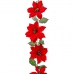 Vianočná girlanda Červená zelená Plastické 180 cm