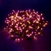 Grinalda de Luzes LED 50 m Cor de Rosa 6 W Natal