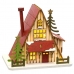Christmas bauble Multicolour Wood House 14 x 9,3 x 14 cm