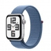 Chytré hodinky Apple WATCH SE Modrá Striebristý 40 mm