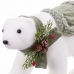 Božićni ukras Bijela Pisana Plastika Polyfoam Materijal Medvjedi 16 x 35 x 21 cm