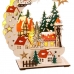 Vánoční ozdoba Vícebarevný Přírodní Dřevo 19 x 8 x 22 cm