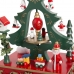 Vianočná ozdoba Viacfarebná Drevo Lietadlo 18,3 x 12,7 x 24 cm