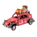 Vánoční ozdoba Červený Vícebarevný Kov Automobil 16 x 7 x 9,5 cm