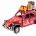 Vianočná ozdoba Červená Viacfarebná Kov Automobil 16 x 7 x 9,5 cm