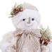 Vánoční ozdoba Vícebarevný Plastické Polyfoam materiál Sněhová panenka 15 x 11 x 18 cm