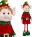 Décorations de Noël Multicouleur Métal Foam Tissu Enfant Elfe 70 cm