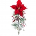 Visačka na dvere Vianoce Červená Viacfarebná Plastické Látka Ananásy 60 cm