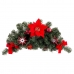 Κρεμάστρα για τις Πόρτες Χριστουγεννιάτικο στεφάνι Κόκκινο Πράσινο Πλαστική ύλη Ύφασμα 60 cm