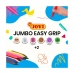 Crayons gras de couleur Jovi Jovicolor 300 Unités Caisse Multicouleur