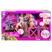 Set igrač Barbie Toilettage des Chevaux Plastika
