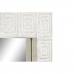 Wandspiegel Home ESPRIT Wit Natuurlijk Mangohout Indiaas 94 x 3 x 140 cm