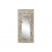 Wall mirror Home ESPRIT White Wood 68 x 8 x 145 cm