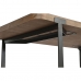 Jedálenský stôl Home ESPRIT Gaštanová Čierna Železo Jedľa 180 x 90 x 76 cm