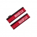 Seat Belt Pads Sparco SPC1208RD Red (2 Units)