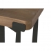 Szett 2 asztallal Home ESPRIT Barna Fekete 50 x 38 x 62 cm