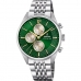 Pánske hodinky Festina F20285/9 zelená Striebristý