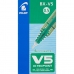 Liquid ink pen Pilot V-5 Hi-Tecpoint Green 0,3 mm (12 Units)