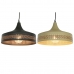 Lampa Sufitowa DKD Home Decor Brązowy Czarny Krem Metal 50 W 35 x 35 x 20 cm (2 Sztuk)