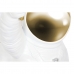 Gulvlampe Home ESPRIT Hvid Gylden Metal Harpiks 50 W 220 V 55 x 49 x 123 cm