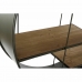 Plaukti DKD Home Decor Brūns Melns Koks Metāls 12 x 34 x 172 cm 118 x 34 x 172 cm (1)