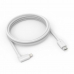 Cablu USB-C la Lightning Compulocks 6FTC90DLT01 Alb 1,8 m