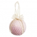 Ёлочные шарики Розовый Polyfoam Ткань 8 x 8 x 8 cm (4 штук)