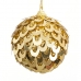 Weihnachtsbaumkugeln Gold Kunststoff Polyfoam 10 x 10 x 10 cm (3 Stück)