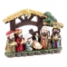 Christmas bauble Nativity/Bethlehem Multicolour Polyresin 21,2 x 5,7 x 16 cm (6 Pieces)