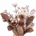 Ornament de Crăciun Cupru Plastic Ananași Ghiveci 15 x 15 x 30 cm