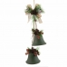 Vánoční ozdoba Zelená Vícebarevný Kov Plastické Vlákno Zvony 14 x 9 x 47 cm