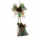 Ornament de Crăciun Verde Multicolor Metal Plastic Fibră Hote 14 x 9 x 47 cm