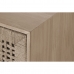 TV furniture Home ESPRIT Beige Natural Jute Pinewood 120 x 40 x 55 cm